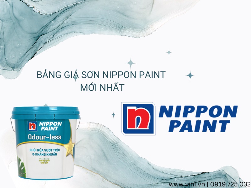 Bảng giá sơn nippon mới nhất